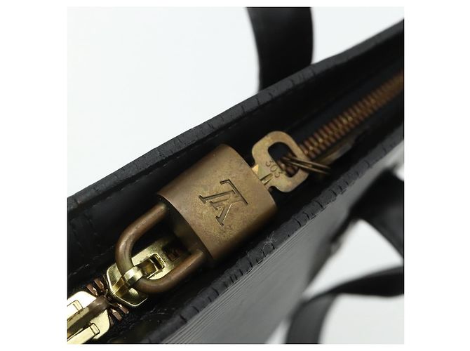 LOUIS VUITTON Borsa a Spalla Epi Lussac Nera M52282 LV Auth 178226A Nero - vista 9