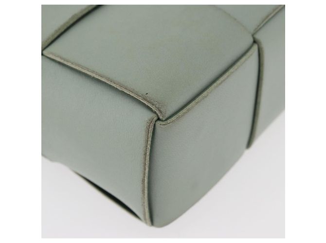BAG ARCOMINI MAXI INTRECCIATO 2 IN 1 BOTTEGA VENETA VERDE PASTEL Auth ka4195A - vista 15