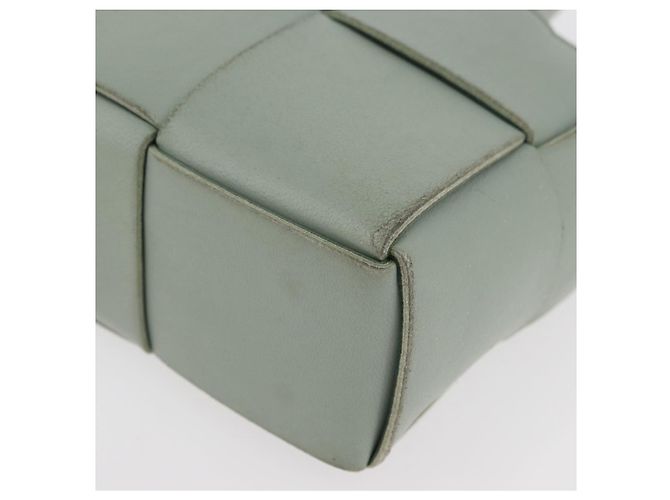 BAG ARCOMINI MAXI INTRECCIATO 2 IN 1 BOTTEGA VENETA VERDE PASTEL Auth ka4195A - vista 16