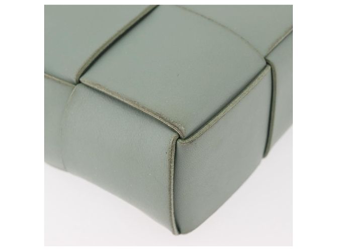 BAG ARCOMINI MAXI INTRECCIATO 2 IN 1 BOTTEGA VENETA VERDE PASTEL Auth ka4195A - vista 17