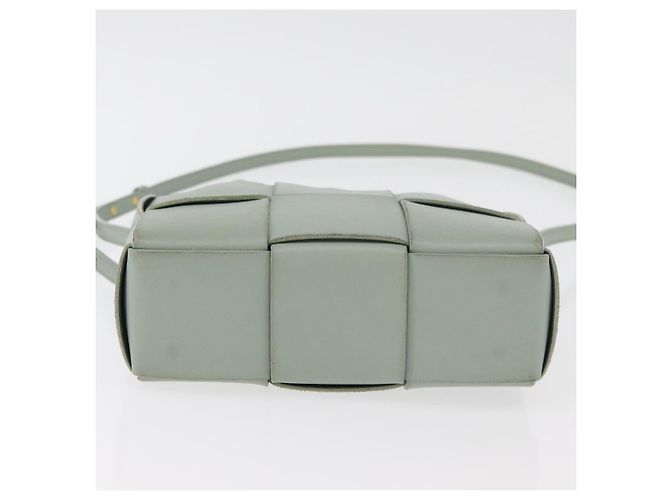 BAG ARCOMINI MAXI INTRECCIATO 2 IN 1 BOTTEGA VENETA VERDE PASTEL Auth ka4195A - vista 5