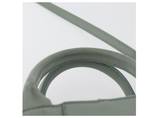 BAG ARCOMINI MAXI INTRECCIATO 2 IN 1 BOTTEGA VENETA VERDE PASTEL Auth ka4195A - vista 8
