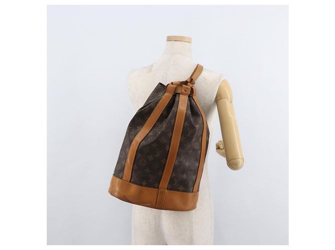 LOUIS VUITTON Borsa a Spalla Monogram Randonnee PM M42243 LV Auth 178959 Monogramma - vista 19