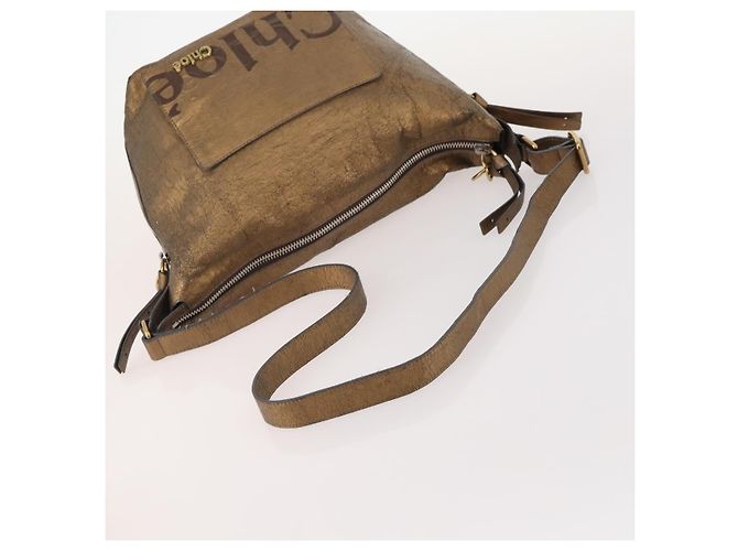 Chloé Borsa a spalla Chloe Fendi Etro in PVC nylon 3 pezzi Nero Marrone Auth 175940 - vista 12