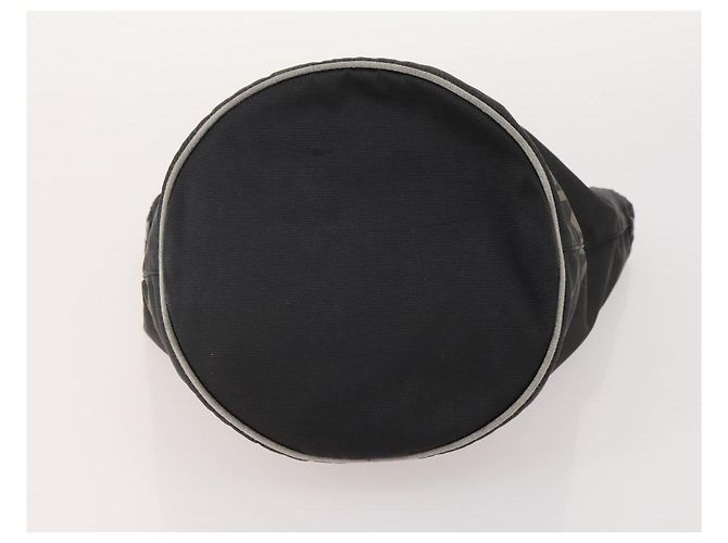 Chloé Borsa a spalla Chloe Fendi Etro in PVC nylon 3 pezzi Nero Marrone Auth 175940 - vista 7