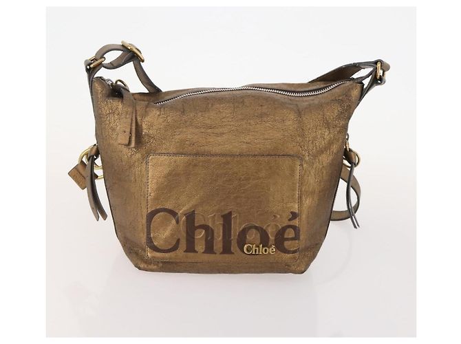 Chloé Borsa a spalla Chloe Fendi Etro in PVC nylon 3 pezzi Nero Marrone Auth 175940 - vista 9