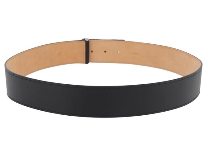 LOUIS VUITTON Gürtel Leder 45,7" Schwarz LV Auth BA12472A - Ansicht 2
