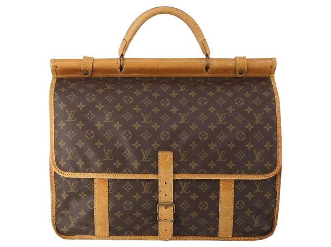LOUIS VUITTON Borsa Boston Monogram Sac Chassour 45 M41922 LV Auth bs34738A Monogramma - vista 2