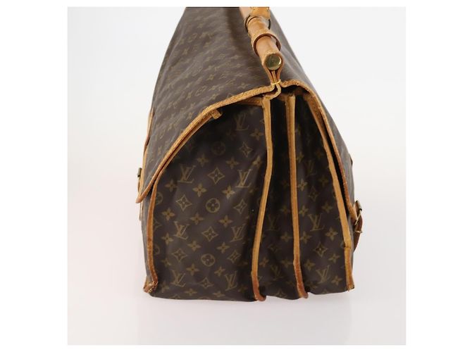 LOUIS VUITTON Borsa Boston Monogram Sac Chassour 45 M41922 LV Auth bs34738A Monogramma - vista 4