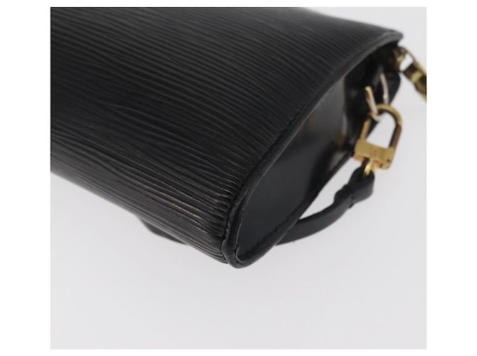 LOUIS VUITTON Pochette Accesorios Epi Negra M52982 LV Auth bs34835 Negro - vista 16