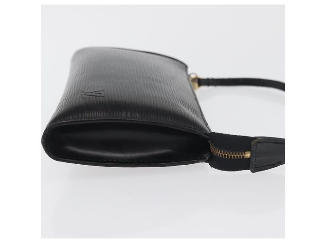 LOUIS VUITTON Pochette Accesorios Epi Negra M52982 LV Auth bs34835 Negro - vista 3