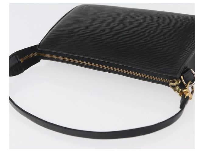 LOUIS VUITTON Pochette Accesorios Epi Negra M52982 LV Auth bs34835 Negro - vista 6