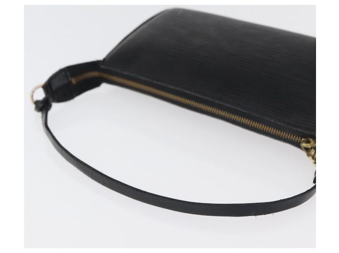 LOUIS VUITTON Pochette Accesorios Epi Negra M52982 LV Auth bs34835 Negro - vista 7