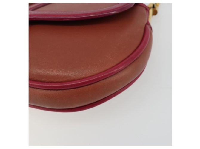 LOUIS VUITTON Bolsa Baguette Trapezi Art Deco Couro Rosa LV Auth 177283V - vista 14
