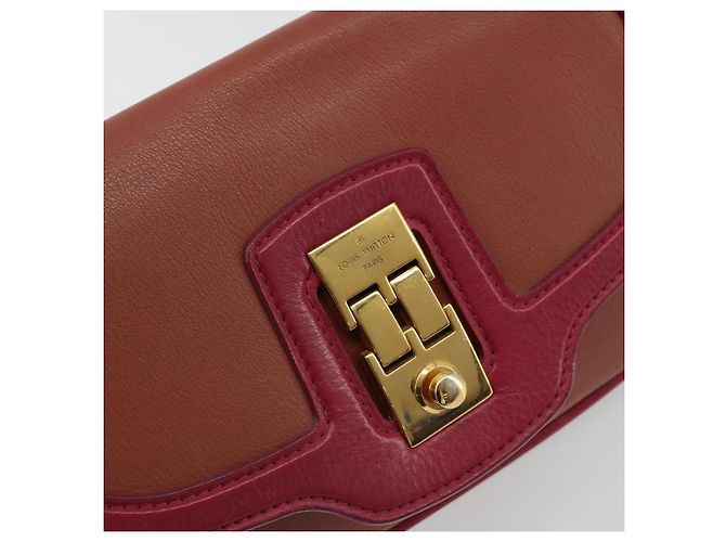 LOUIS VUITTON Bolsa Baguette Trapezi Art Deco Couro Rosa LV Auth 177283V - vista 18