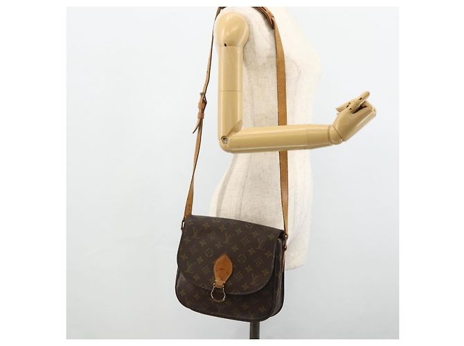 LOUIS VUITTON Borsa a Spalla Monogram Saint Cloud GM M51242 LV Auth bs34782 Monogramma - vista 27