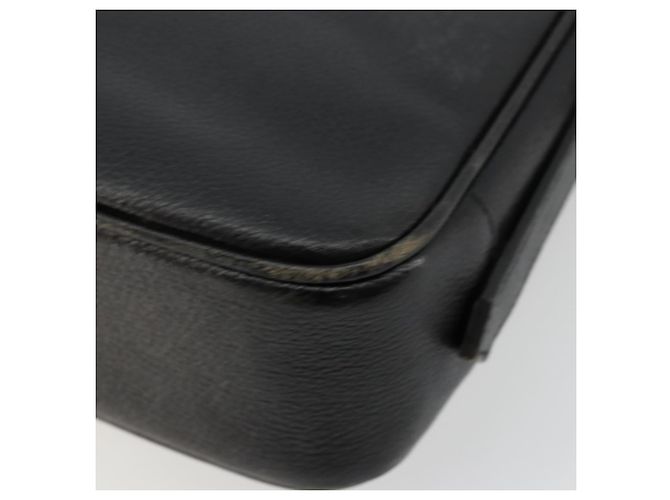 SAINT LAURENT Borsa a Spalla Pelle Nera Oro Auth 177530 Nero D'oro - vista 12