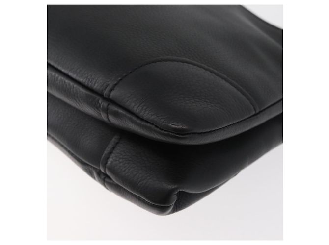 Borsa a Spalla in Pelle Nera e Oro GUCCI 108964 Auth 178939V Nero D'oro - vista 13