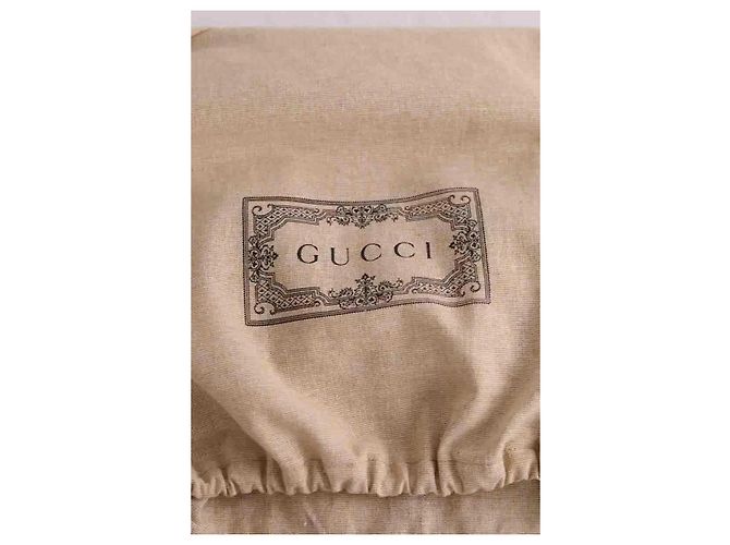 Gucci Valigia a rotelle beige - vista 8