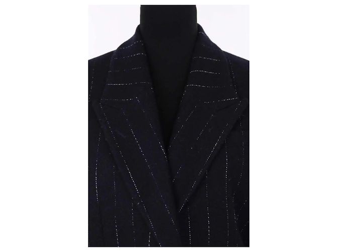 Chloé Stora Blazer blu navy - vista 2