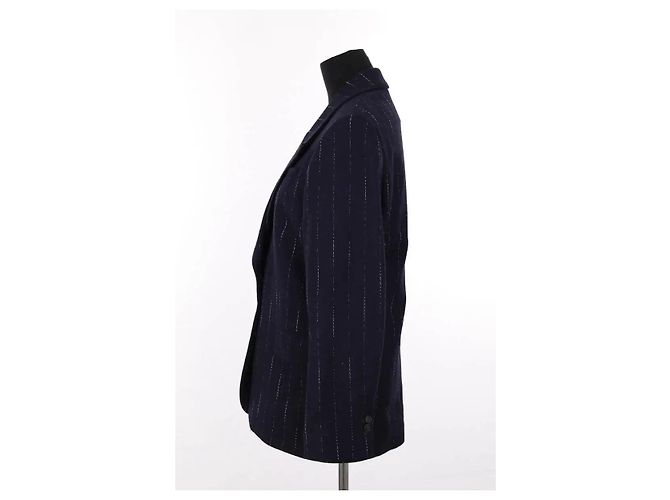 Chloé Stora Blazer blu navy - vista 3