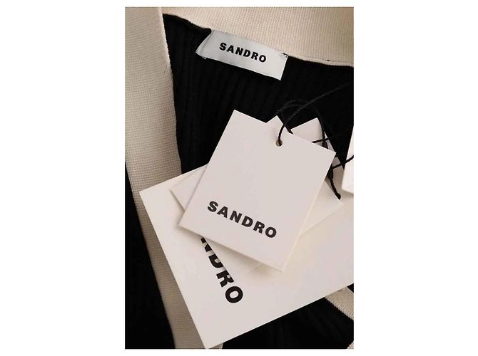 Sandro Vestito nero - vista 5