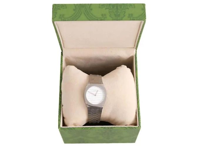 Gucci Silberne Uhr - Ansicht 4