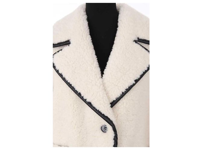 Maje Cappotto ecru Crudo - vista 2
