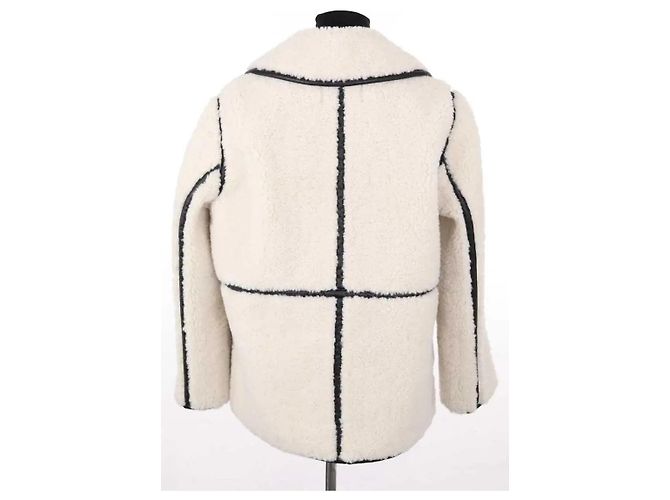 Maje Cappotto ecru Crudo - vista 4
