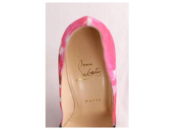 Christian Louboutin Tacchi multicolore - vista 4