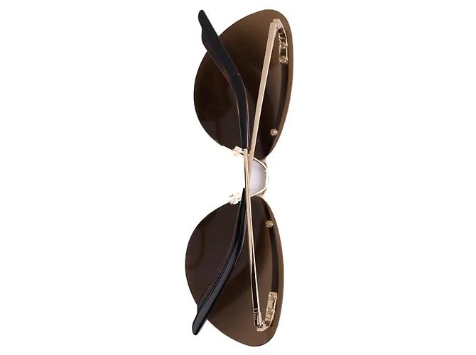 Dior Retro-Brille braun - Ansicht 5