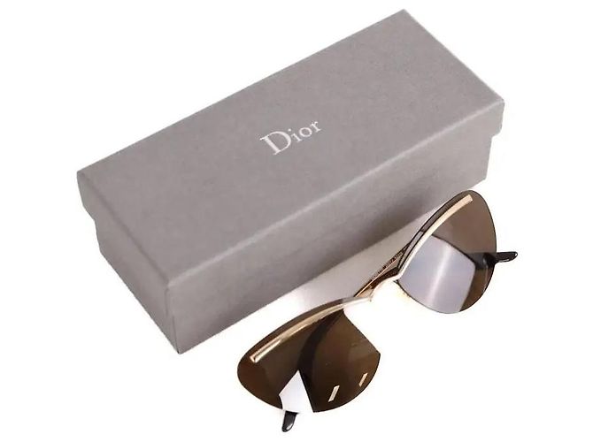 Dior Retro-Brille braun - Ansicht 6