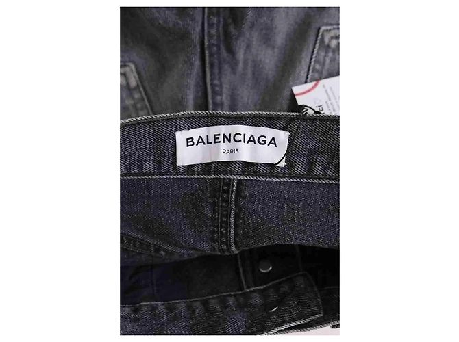 Balenciaga Bermuda grigio - vista 5