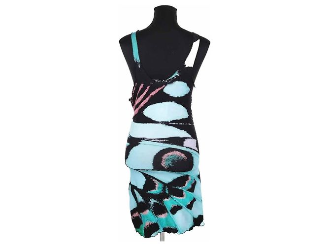 Autre Marque Blaue Kleid - Ansicht 4