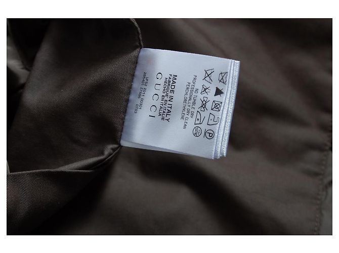 Abrigo parka verde Gucci - vista 8