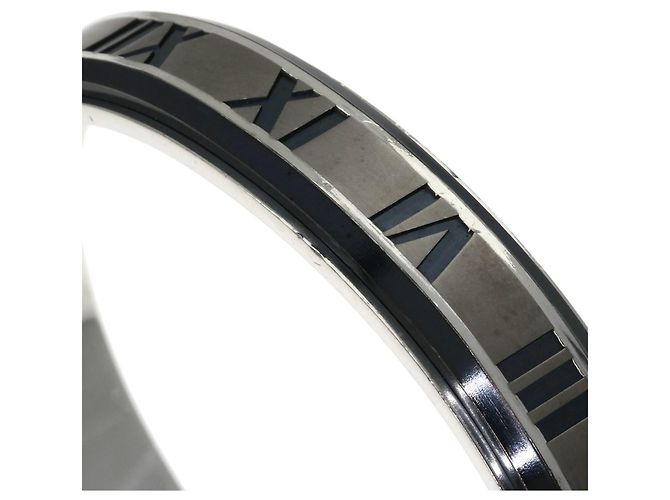 Bracciale rigido Atlas di Tiffany & Co. in argento e titanio - vista 9