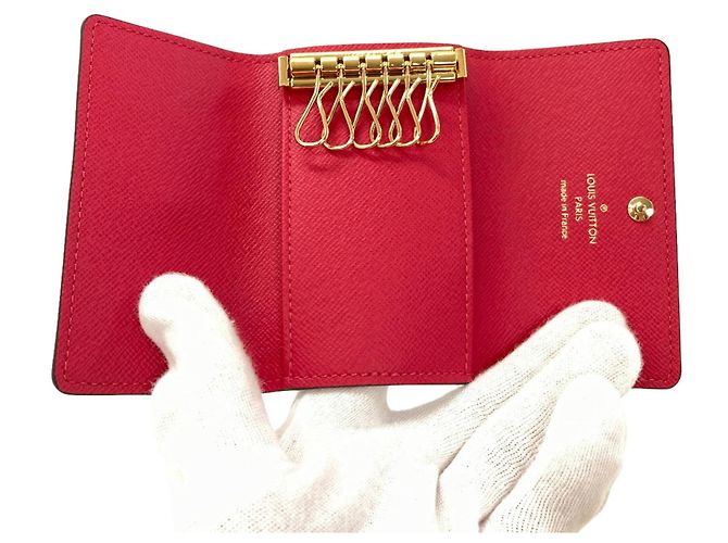 Louis Vuitton Monogram Schlüsselcase Rot Monogramm - Ansicht 4