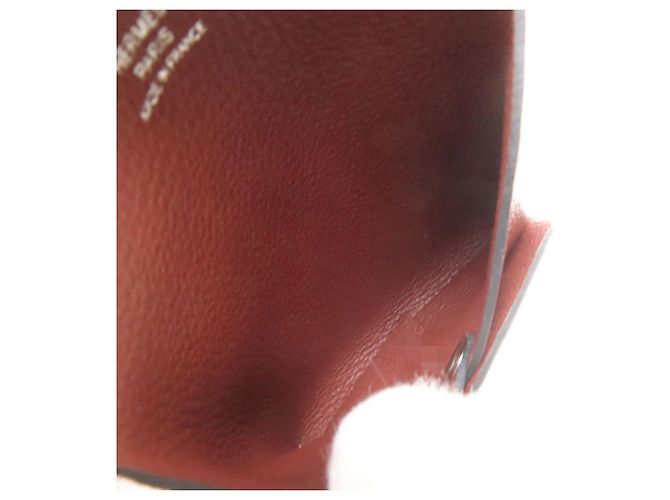 Monedero Bastia de Hermès en rojo Roja - vista 5