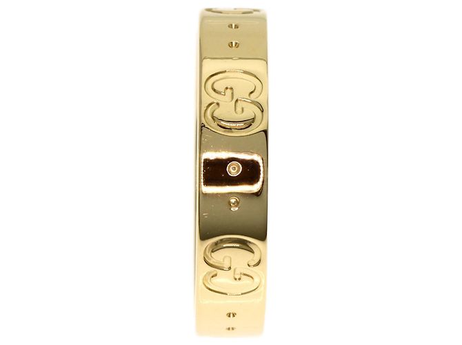 Anello Gucci Icon #12 in oro giallo 18K - vista 3