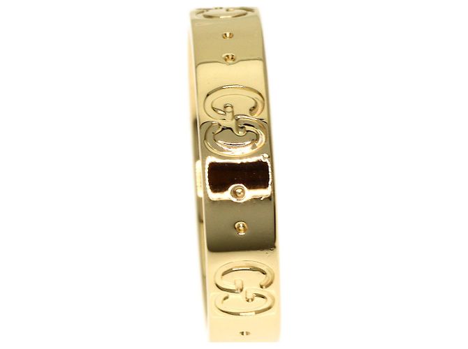 Anello Gucci Icon #12 in oro giallo 18K - vista 7