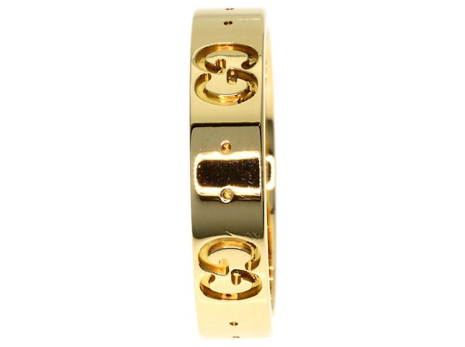 Anello Gucci Icon #9 in oro giallo 18K - vista 3