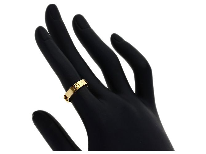 Anello Gucci Icon #9 in oro giallo 18K - vista 6