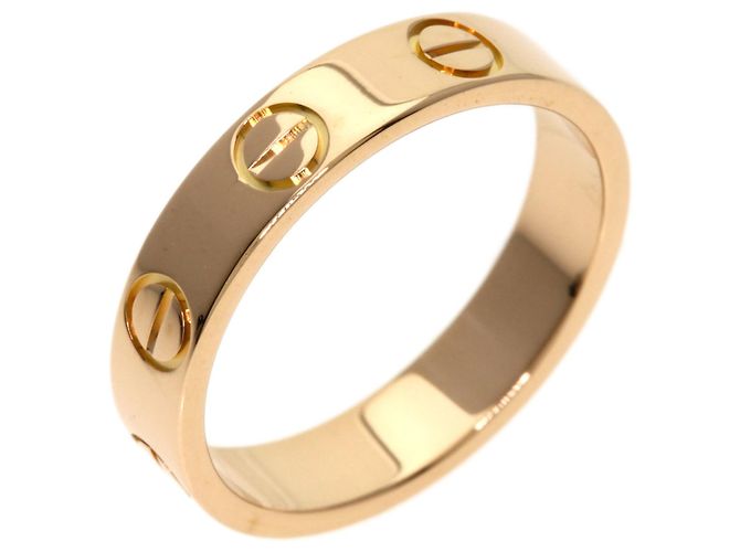 Anello Mini Love di Cartier in oro rosa 18K - vista 2