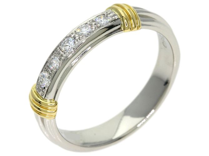 Anel de combinação Christian Dior 5 diamantes - vista 2