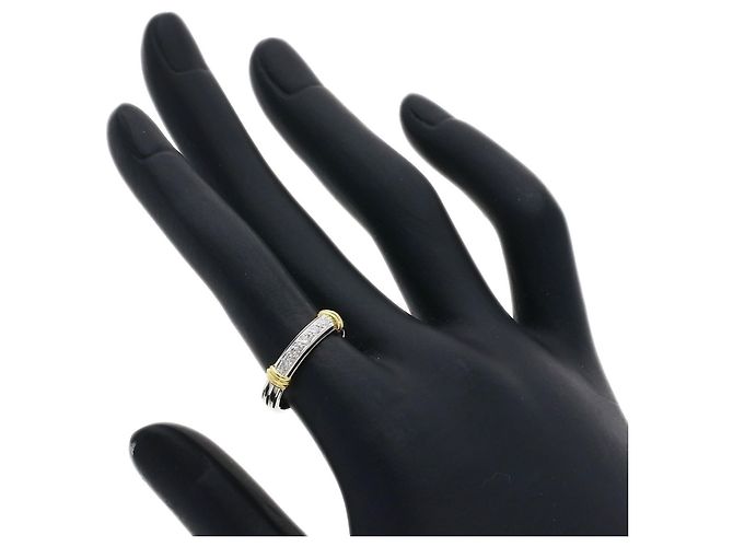 Anel de combinação Christian Dior 5 diamantes - vista 7