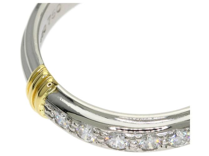 Anel de combinação Christian Dior 5 diamantes - vista 8