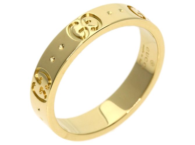 Anello Icon #11 Gucci in oro giallo 18K - vista 2