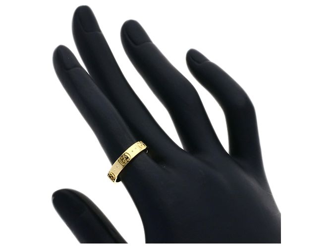 Anello Icon #11 Gucci in oro giallo 18K - vista 6
