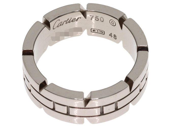 Anello Cartier Tank Française #48 - vista 4