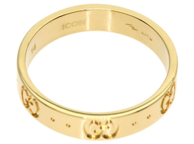 Anello Gucci Icon #14 - Anello in oro giallo 18K da donna - vista 4